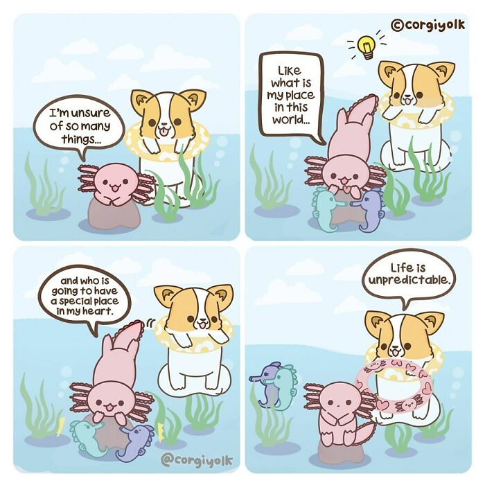 My 15 Wholesome Comics About A Corgi And His Animal Friends To Warm Your Heart Amid Pandemic