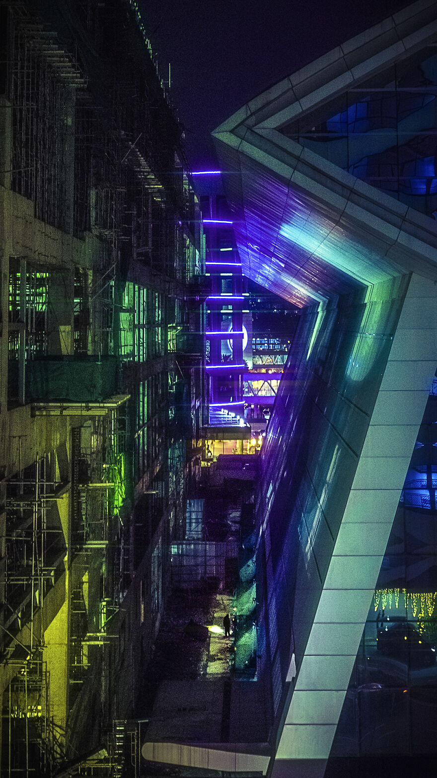 An Architectural Shot At The Mall Of Asia Complex In Pasay