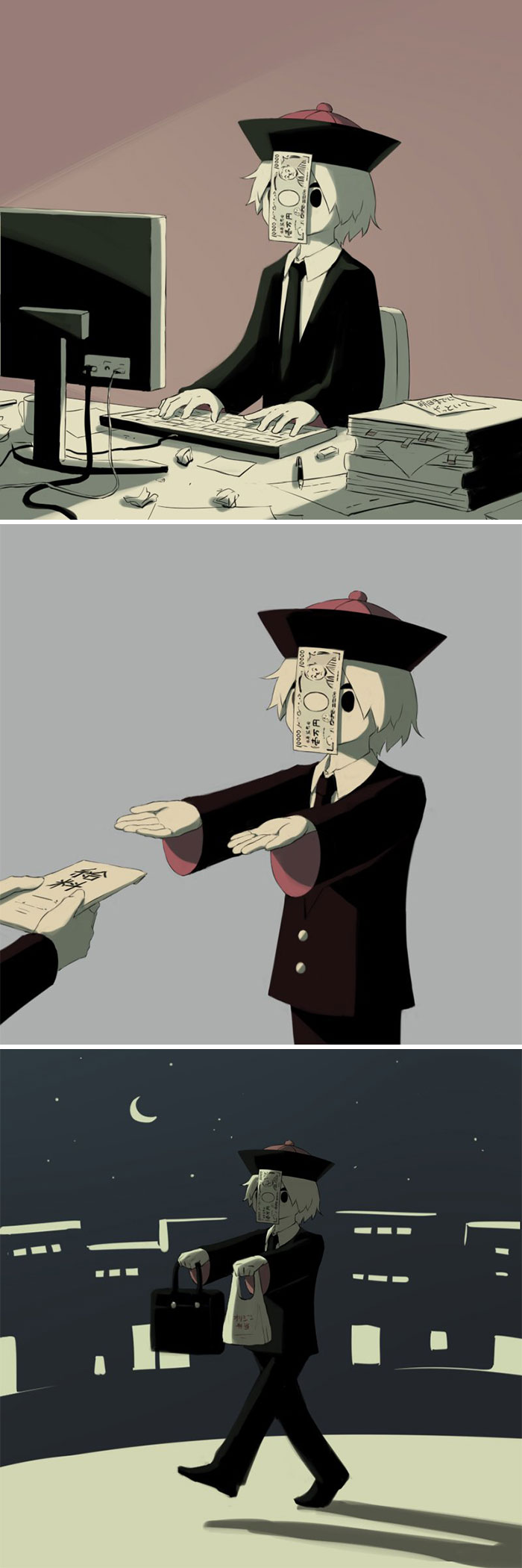 Powerful-Thought-Provoking-Illustrations-Japanese-Artist-Avogado6-Part-3