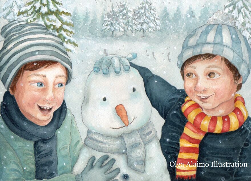 Snow Series "Snowman"