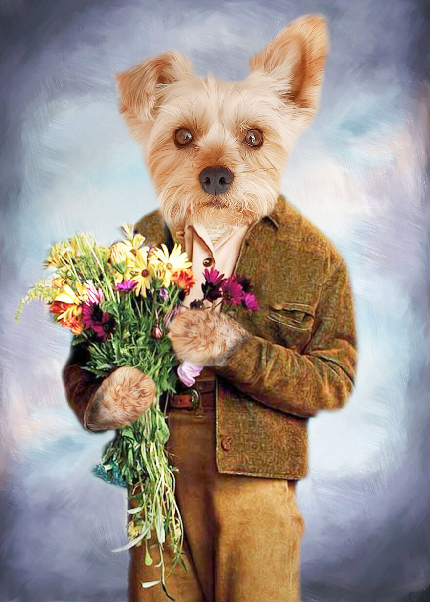 We Make Pet Portraits Created From Your Photos