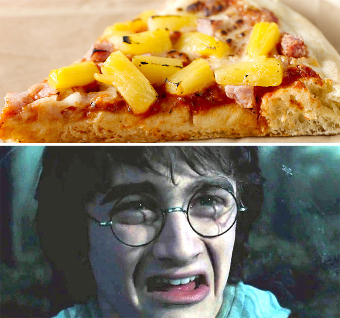 Proper Reaction (J/K Pinneaple Pizza Is A-Ok)