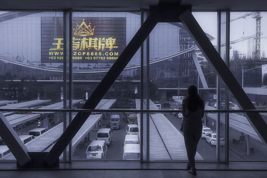 Another View Of The Mall Of Asia Arena. More Cyberpunk In The Daytime