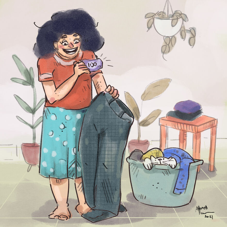 Discovering Money In Those Freshly Laundered Clothes