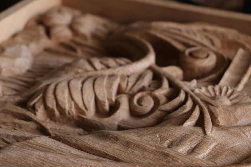 My Relief Wood Carving And Its Creation Process Which Took 7 Months My Relief Wood Carving And Its Creation Process Which Took 7 Months