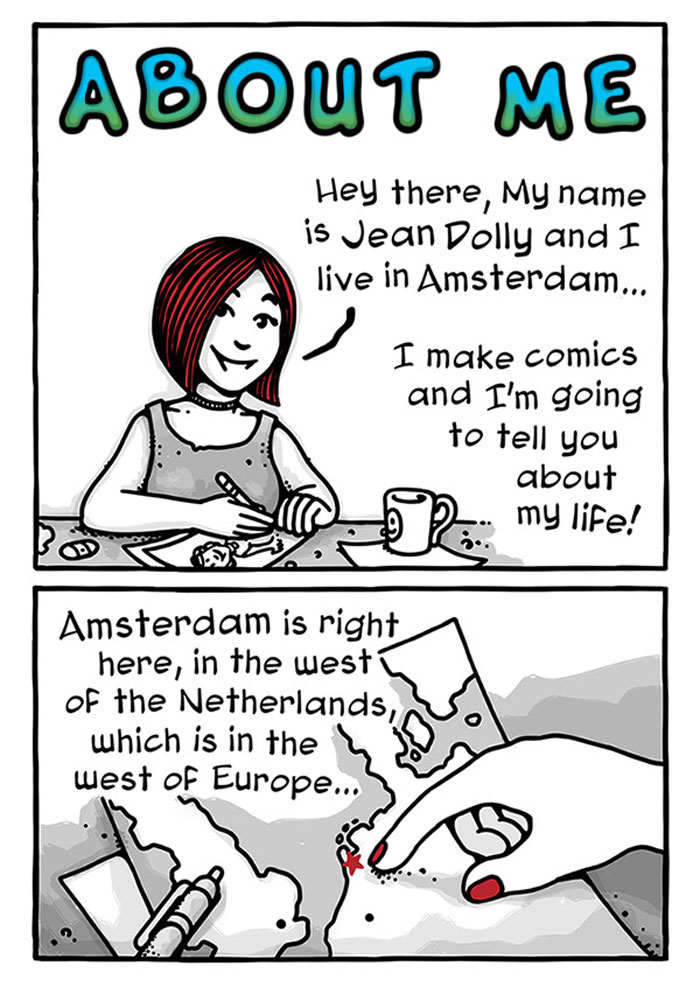 Here's My 11 Comics About Everyday Life In Amsterdam Here's My 11 Comics About Everyday Life In Amsterdam