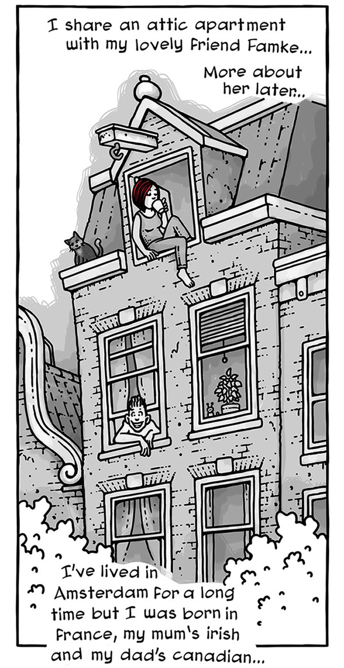 Here's My 11 Comics About Everyday Life In Amsterdam Here's My 11 Comics About Everyday Life In Amsterdam