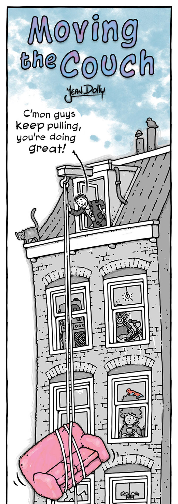 Here's My 11 Comics About Everyday Life In Amsterdam Here's My 11 Comics About Everyday Life In Amsterdam