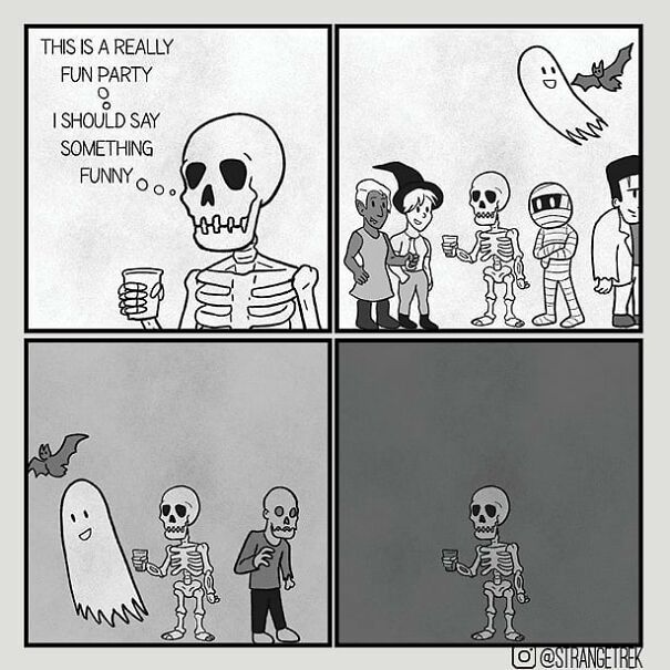 Strangetrek Will Amuse You With His Fun And Sincere Comics