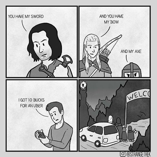 Strangetrek Will Amuse You With His Fun And Sincere Comics