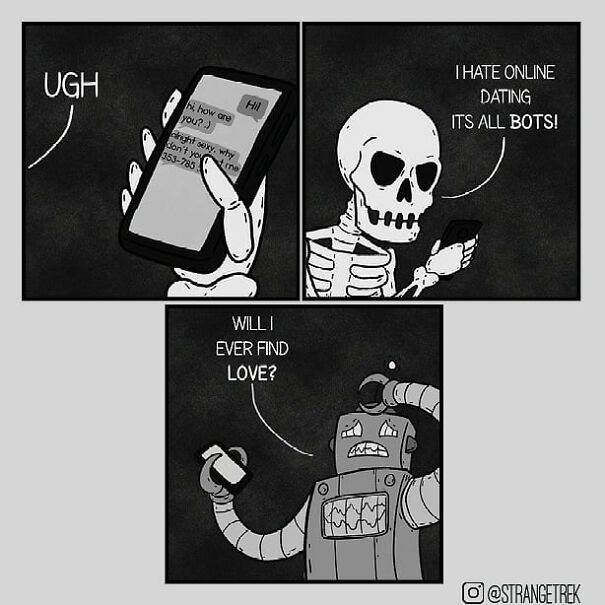 Strangetrek Will Amuse You With His Fun And Sincere Comics