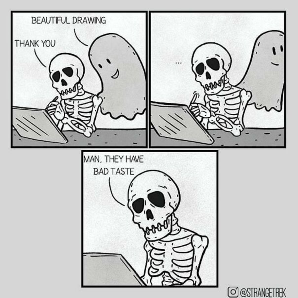 Strangetrek Will Amuse You With His Fun And Sincere Comics