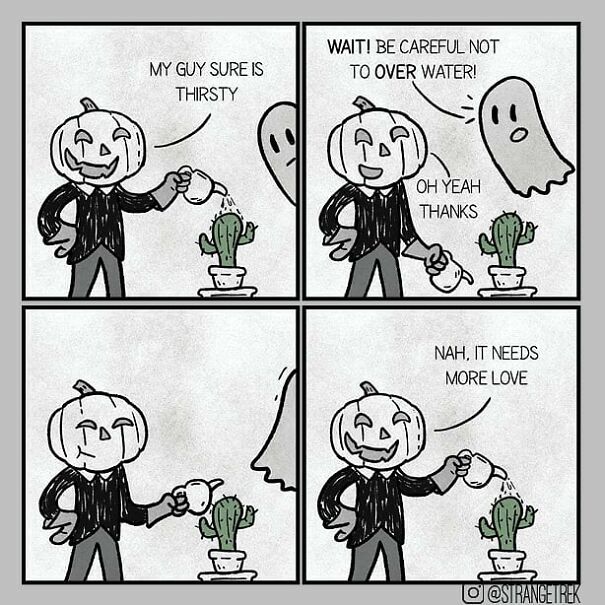 Strangetrek Will Amuse You With His Fun And Sincere Comics