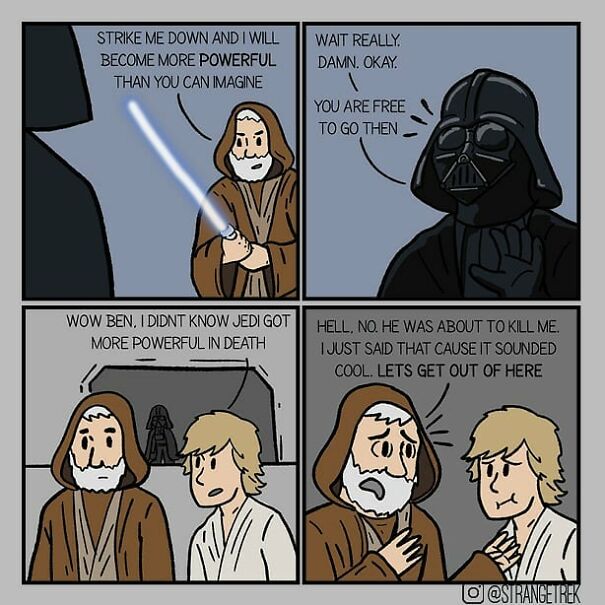 Strangetrek Will Amuse You With His Fun And Sincere Comics