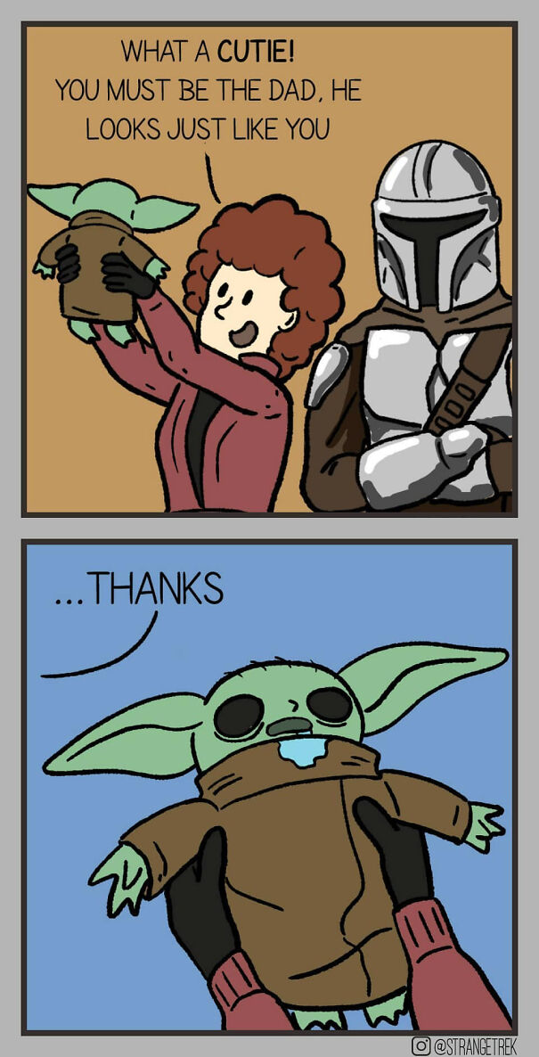 Strangetrek Will Amuse You With His Fun And Sincere Comics