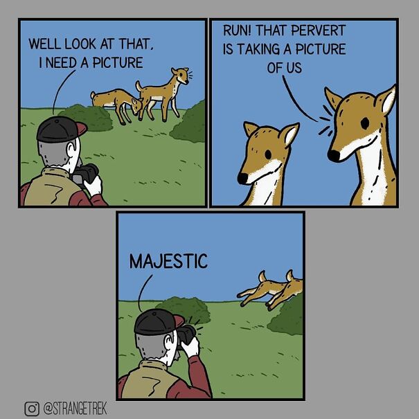 Strangetrek Will Amuse You With His Fun And Sincere Comics