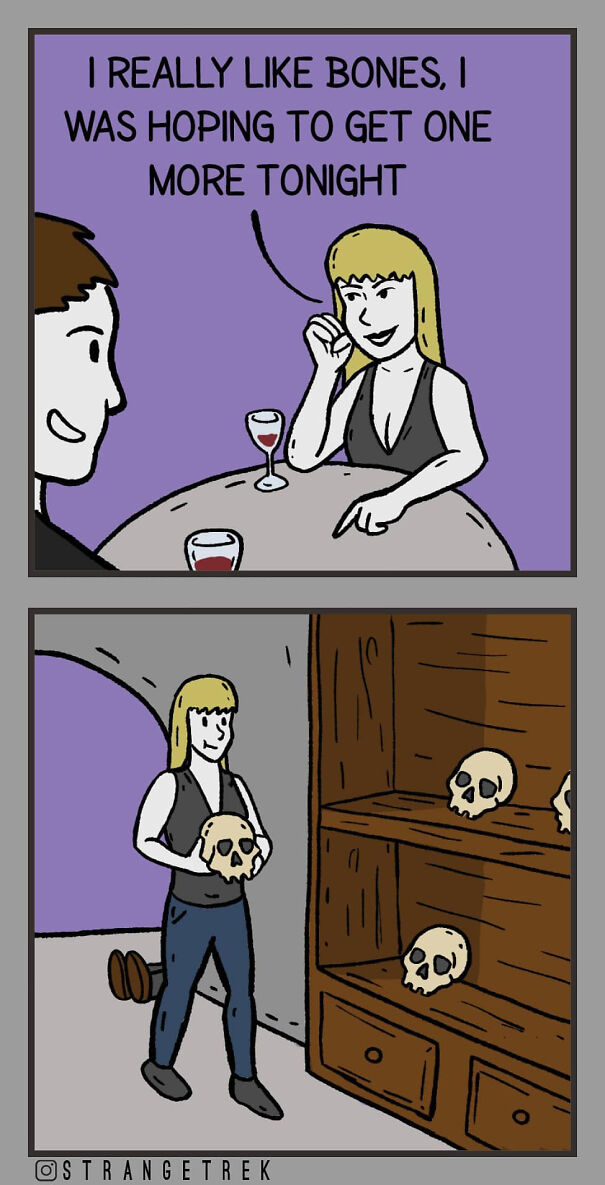 Strangetrek Will Amuse You With His Fun And Sincere Comics