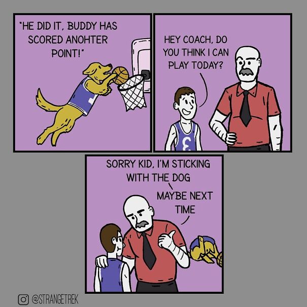 Strangetrek Will Amuse You With His Fun And Sincere Comics