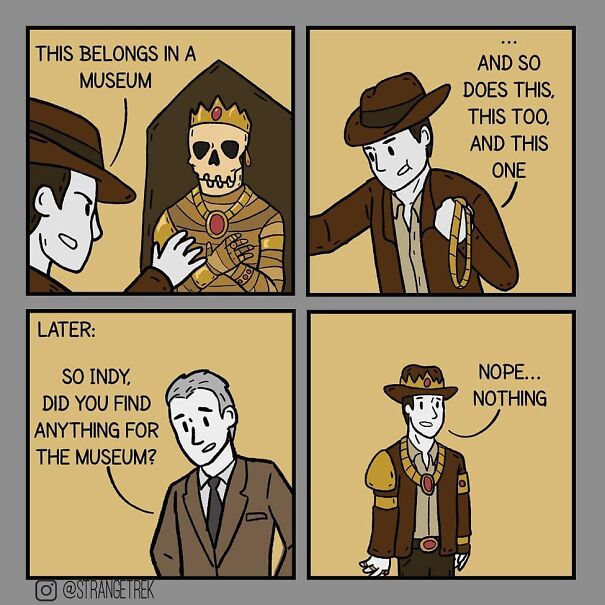 Strangetrek Will Amuse You With His Fun And Sincere Comics