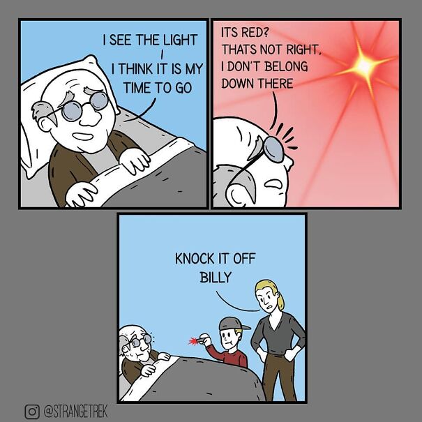 Strangetrek Will Amuse You With His Fun And Sincere Comics