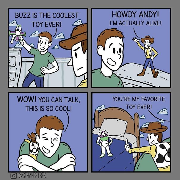 Strangetrek Will Amuse You With His Fun And Sincere Comics