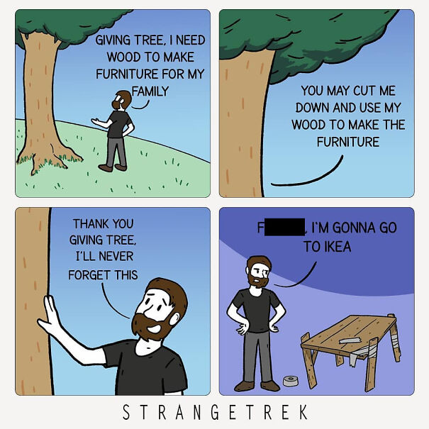 Strangetrek Will Amuse You With His Fun And Sincere Comics