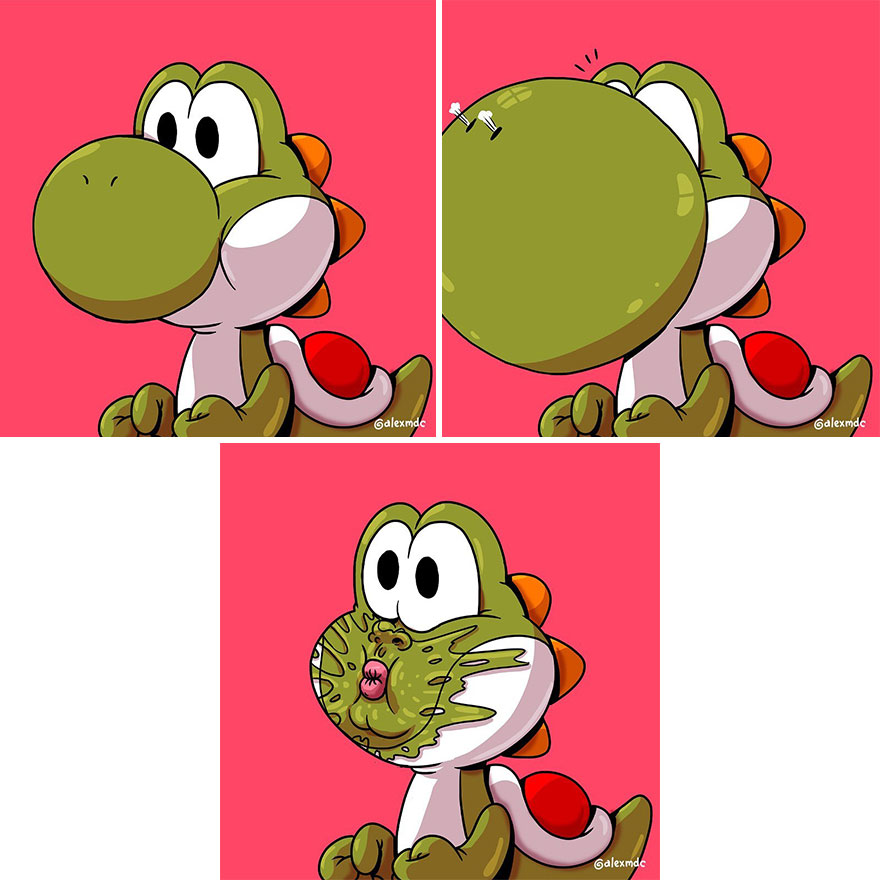 This Artist Explores An Alternate Reality Of Iconic Pop Culture Characters (New Pics)