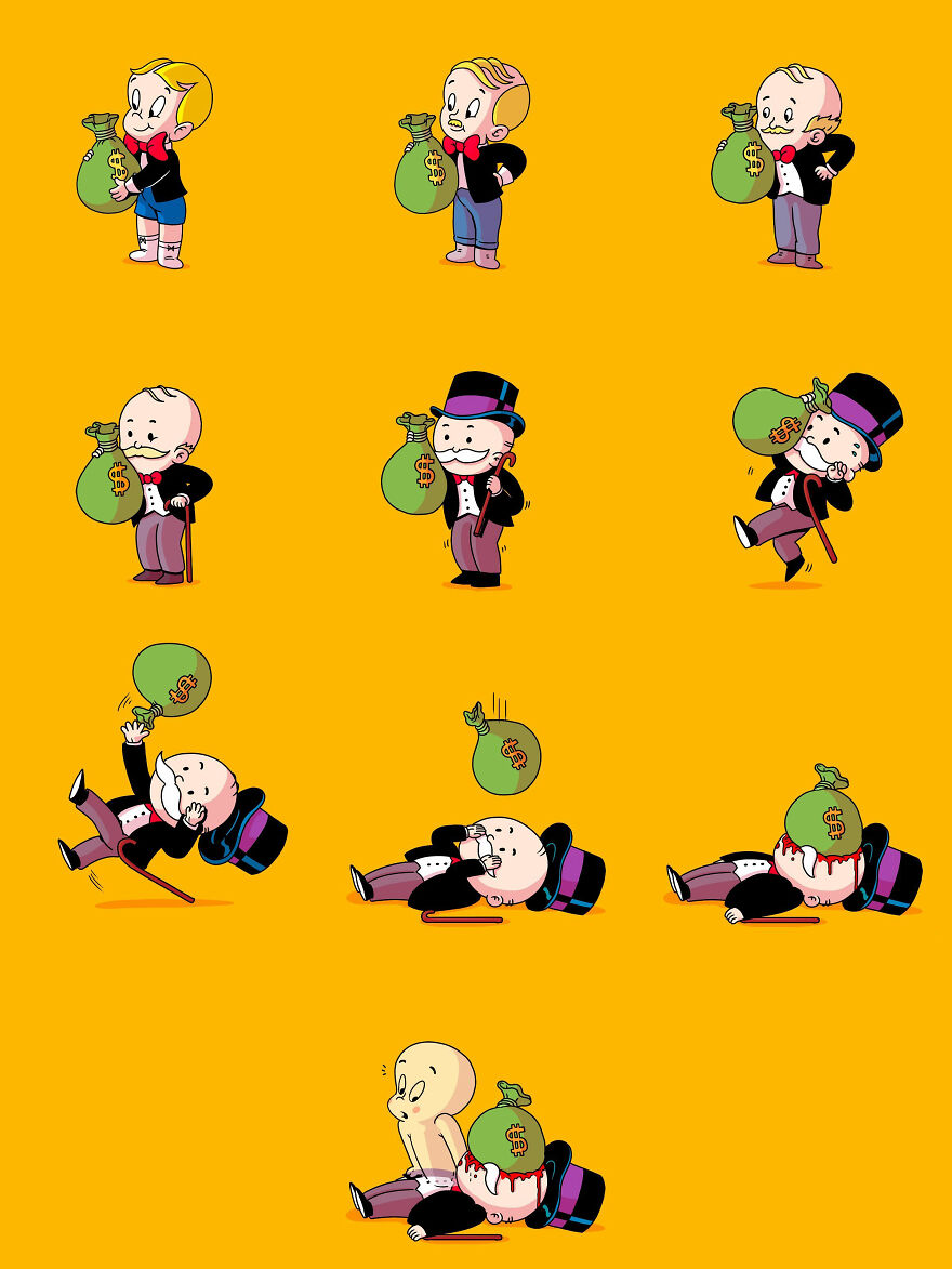 This Artist Explores An Alternate Reality Of Iconic Pop Culture Characters (New Pics)