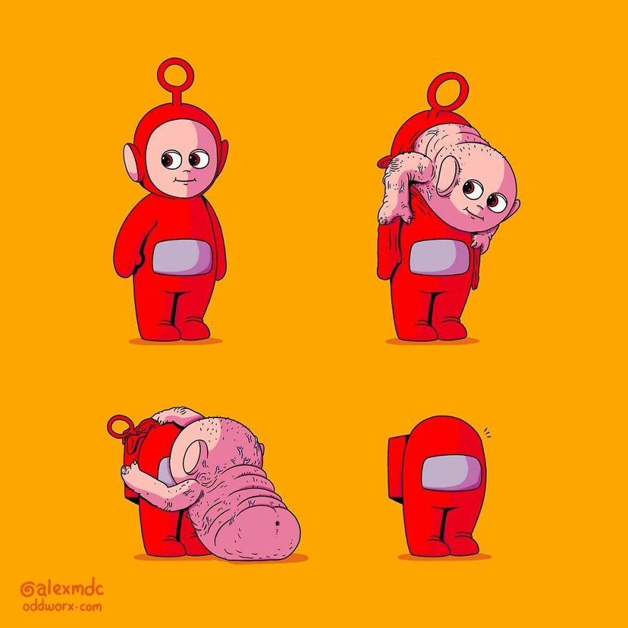 This Artist Explores An Alternate Reality Of Iconic Pop Culture Characters (New Pics)