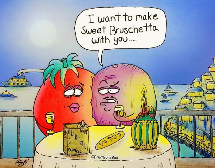 Fruit-Veggies-Foods-Comics-Dark-Humor-Fruit-Gone-Bad-NY-Cartoonist