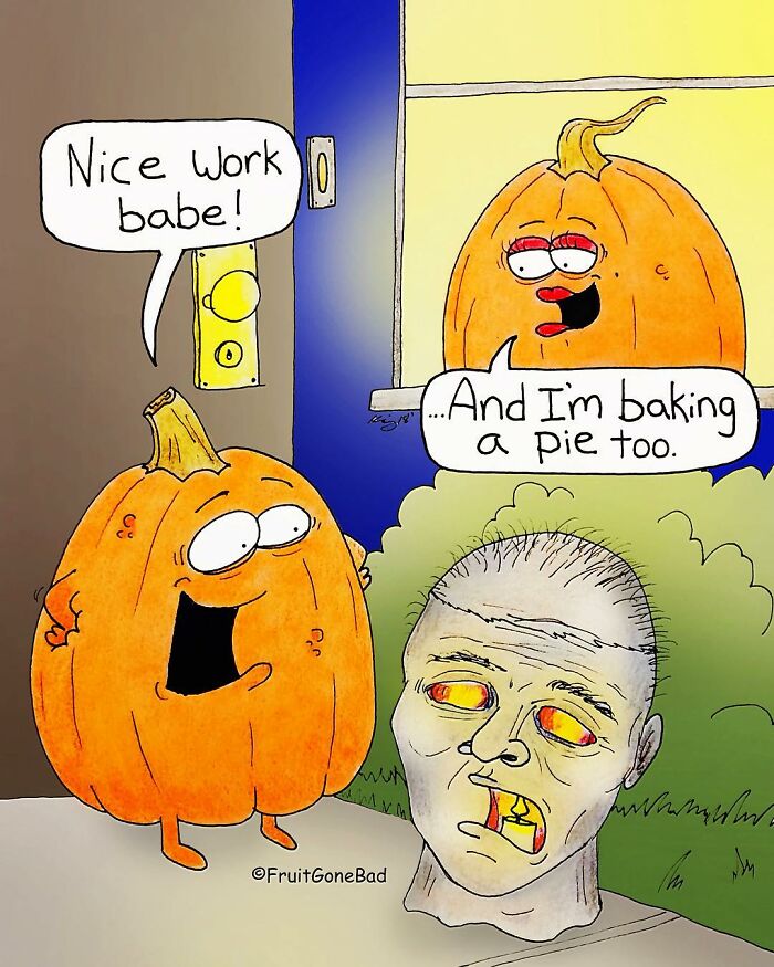 Fruit-Veggies-Foods-Comics-Dark-Humor-Fruit-Gone-Bad-NY-Cartoonist