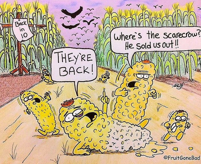 Fruit-Veggies-Foods-Comics-Dark-Humor-Fruit-Gone-Bad-NY-Cartoonist