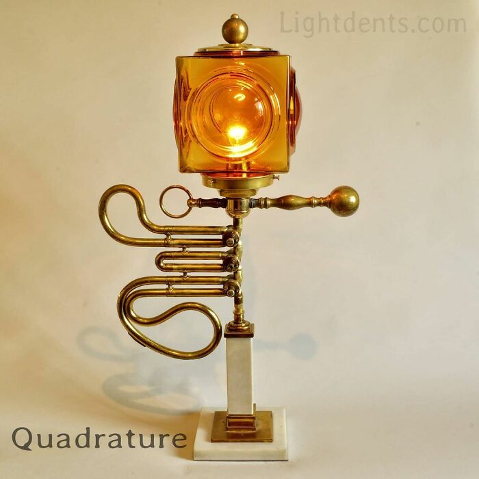 This Artist Turns Old Musical Instruments Into Lamps
