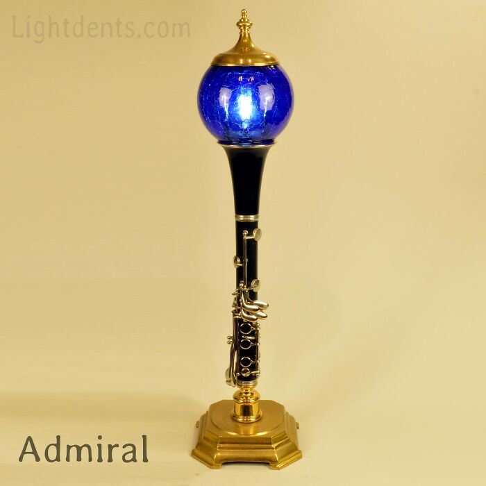 This Artist Turns Old Musical Instruments Into Lamps