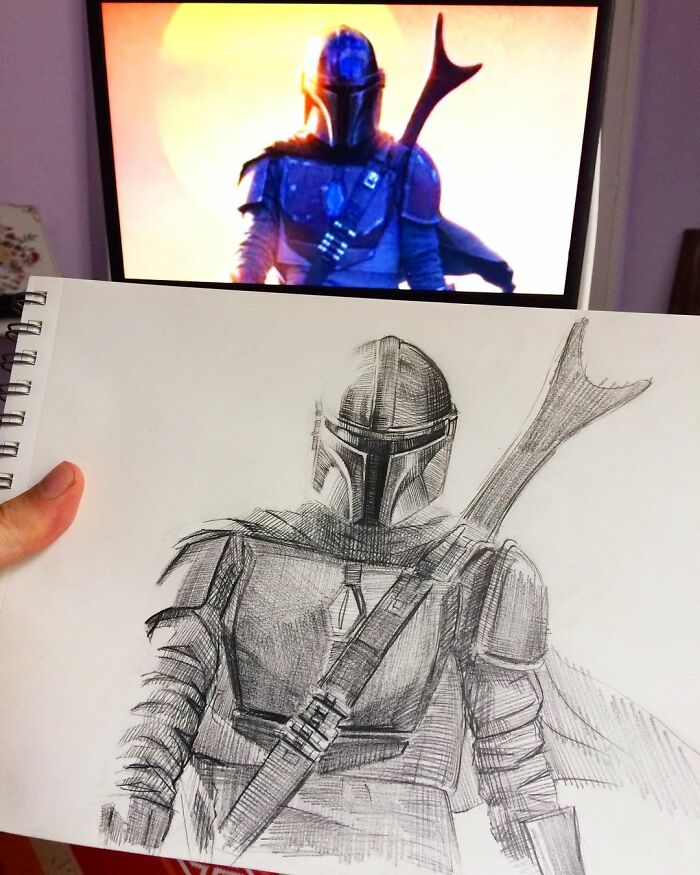 Popular-Characters-Pencil-Drawings-Clsamet