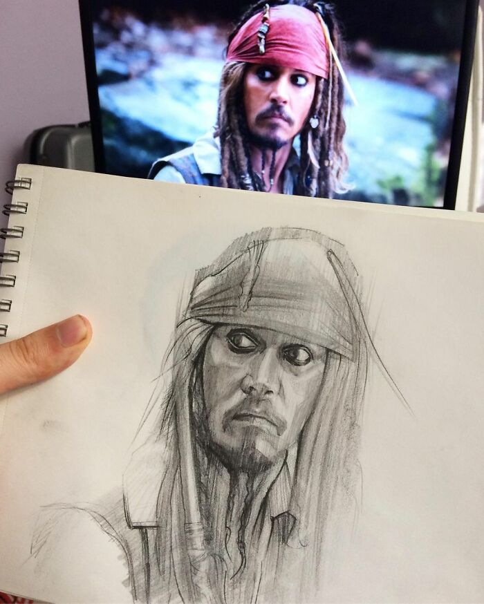 Popular-Characters-Pencil-Drawings-Clsamet