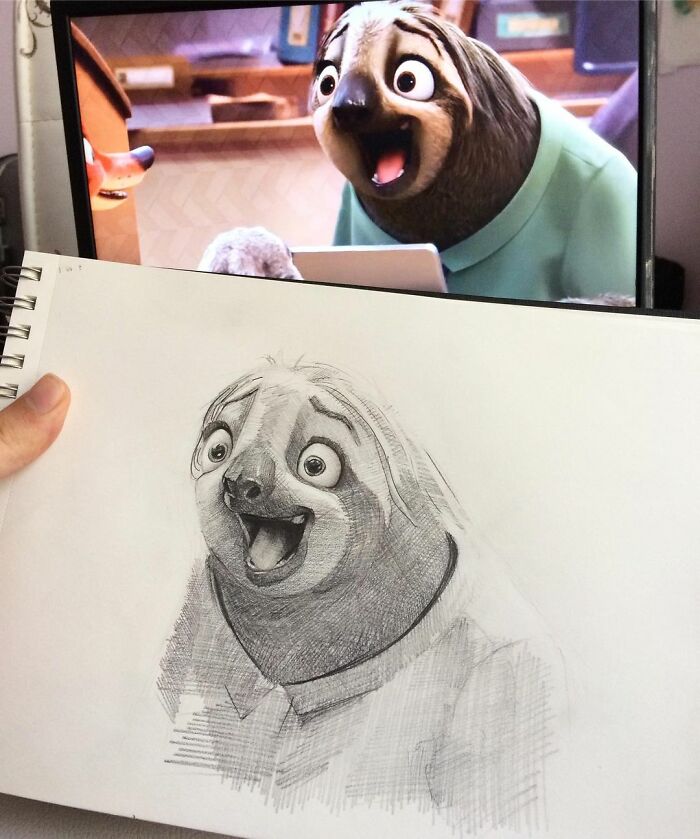 Popular-Characters-Pencil-Drawings-Clsamet