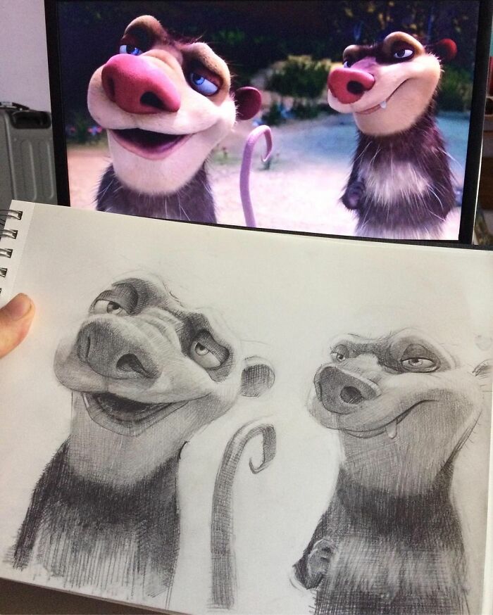 Popular-Characters-Pencil-Drawings-Clsamet