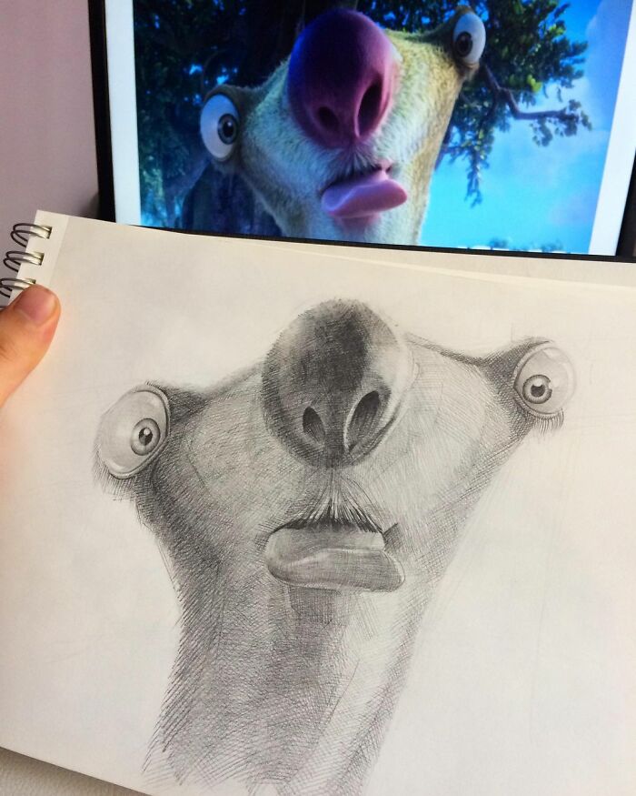 Popular-Characters-Pencil-Drawings-Clsamet