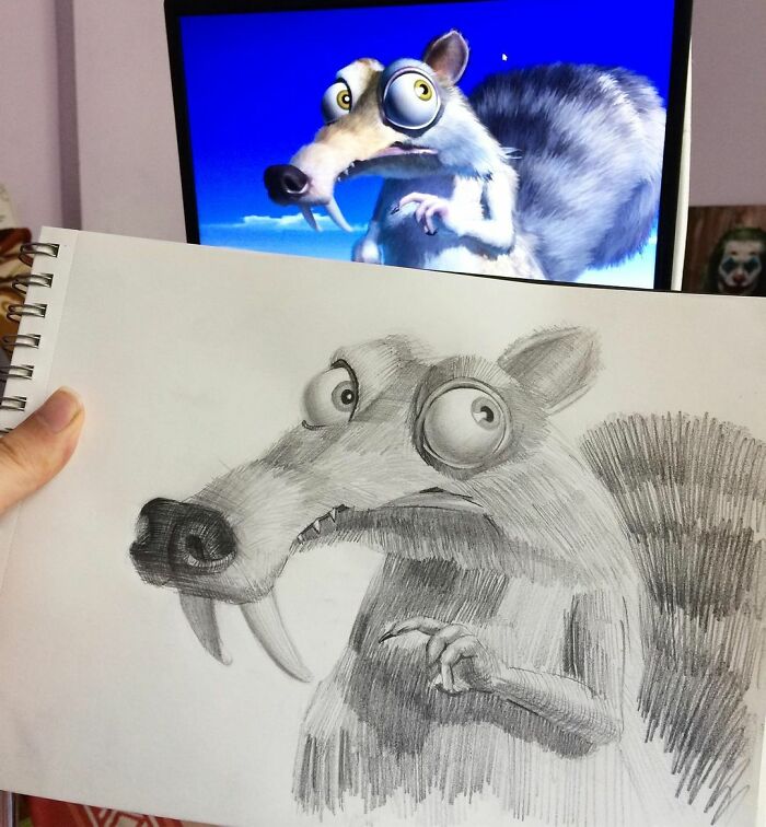 Popular-Characters-Pencil-Drawings-Clsamet