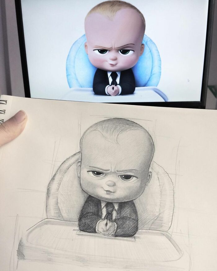 Popular-Characters-Pencil-Drawings-Clsamet