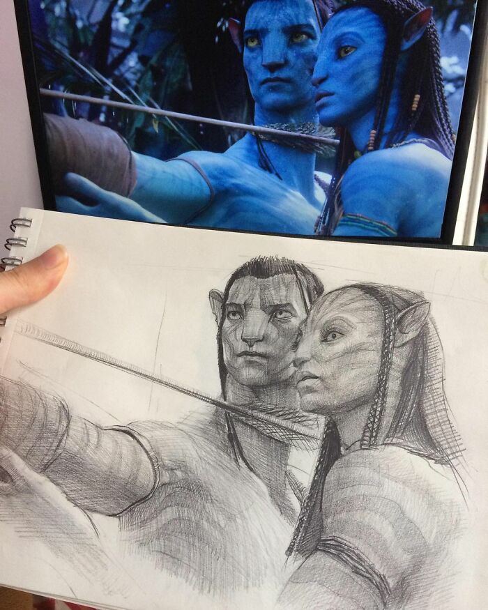 Popular-Characters-Pencil-Drawings-Clsamet