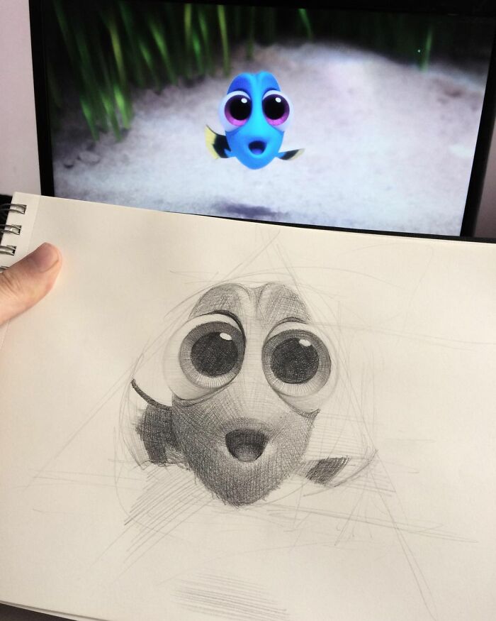 Popular-Characters-Pencil-Drawings-Clsamet