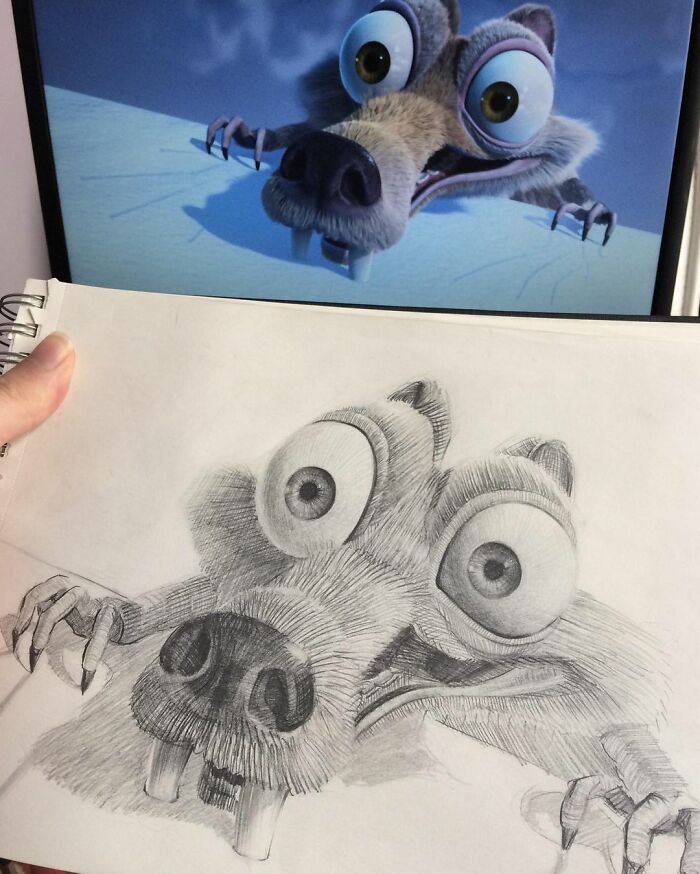 Popular-Characters-Pencil-Drawings-Clsamet