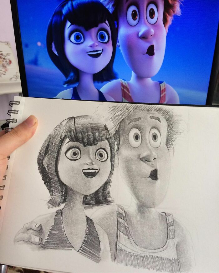 Popular-Characters-Pencil-Drawings-Clsamet