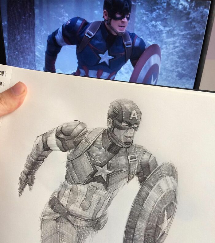 Popular-Characters-Pencil-Drawings-Clsamet