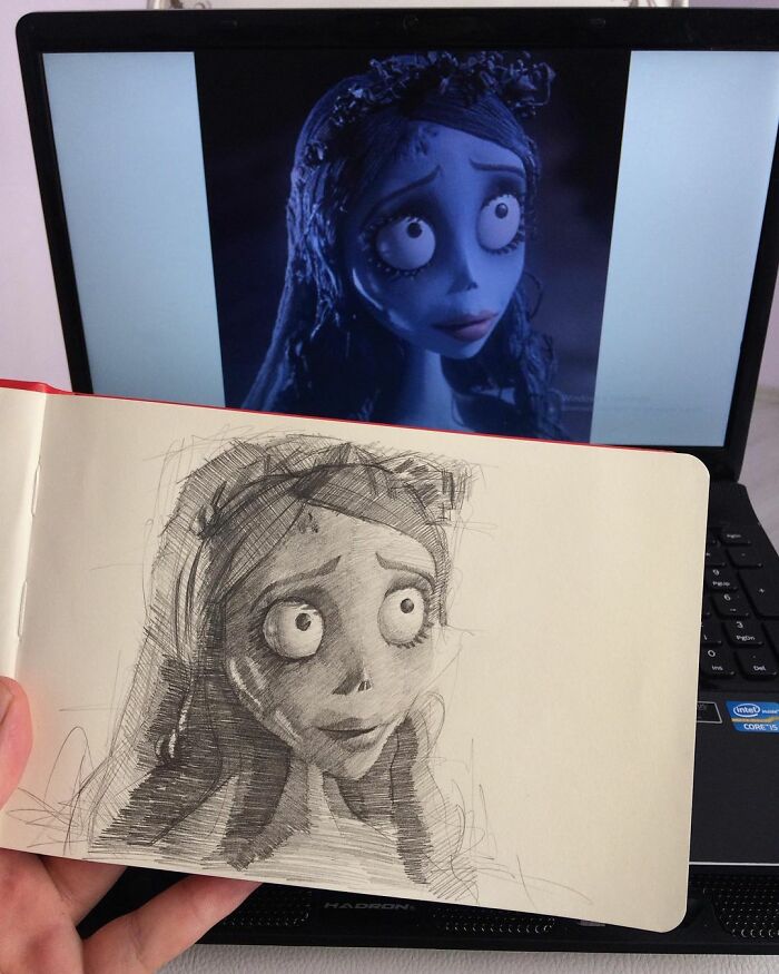 Popular-Characters-Pencil-Drawings-Clsamet