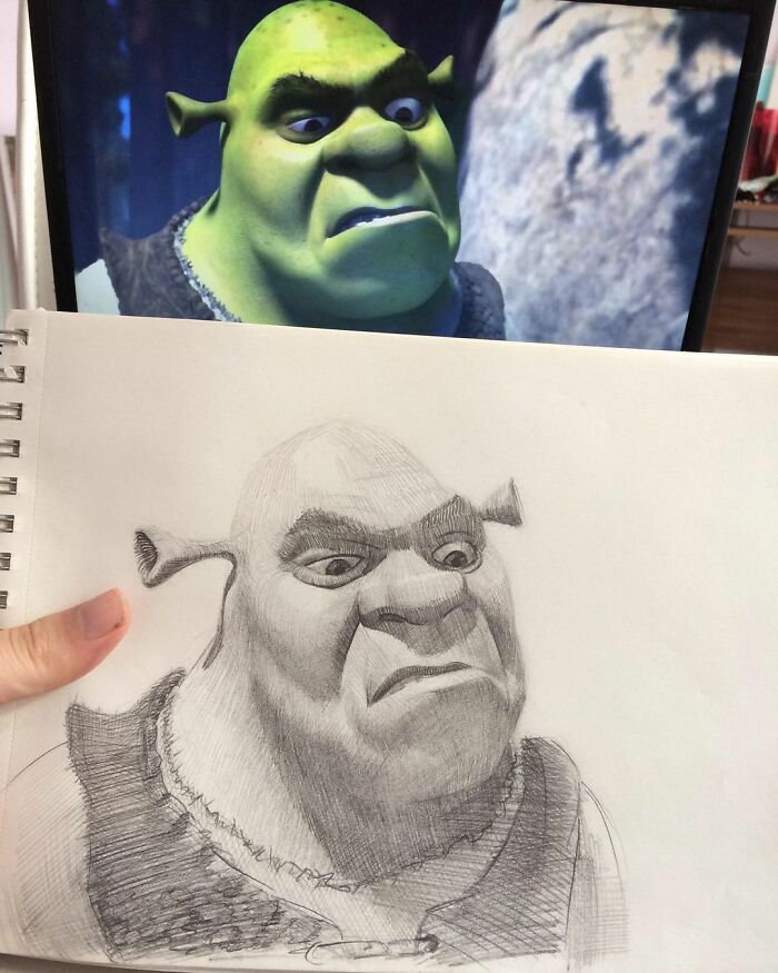 Popular-Characters-Pencil-Drawings-Clsamet