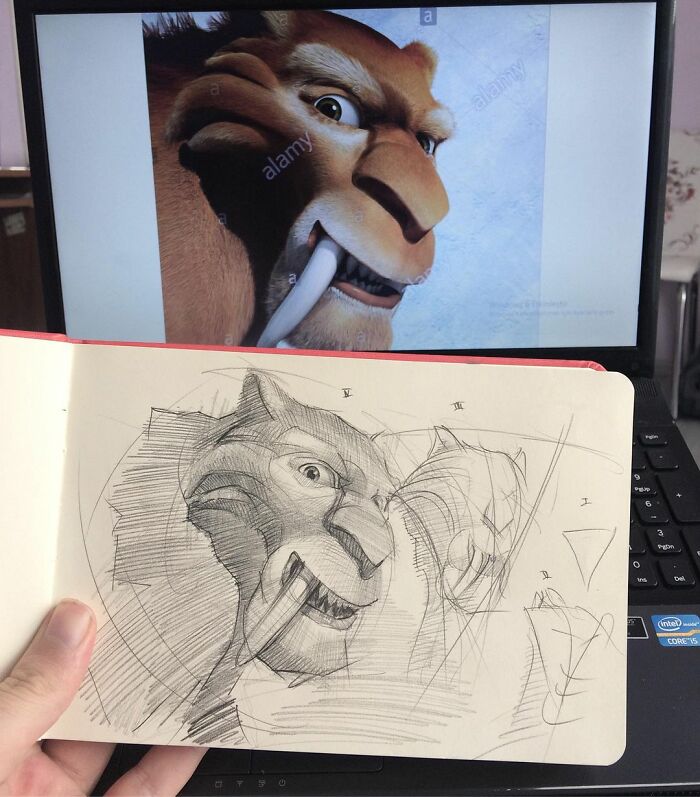 Popular-Characters-Pencil-Drawings-Clsamet