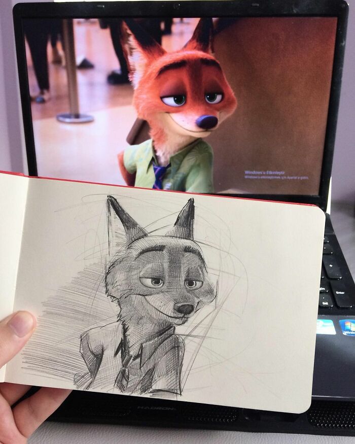 Popular-Characters-Pencil-Drawings-Clsamet